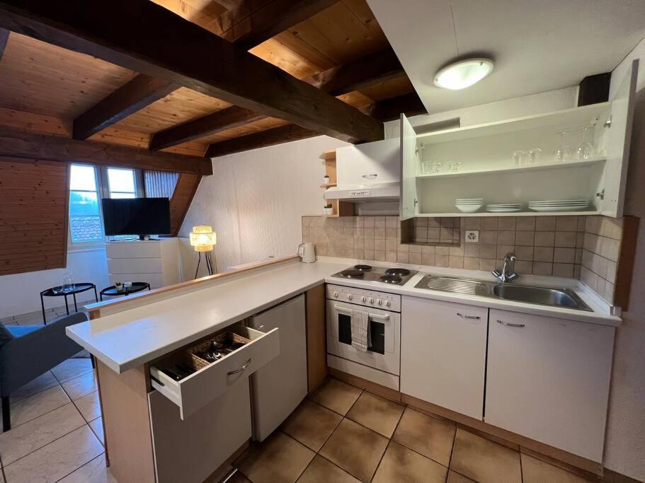 Charmant Appartement En Duplex A Porrentruy Exterior photo